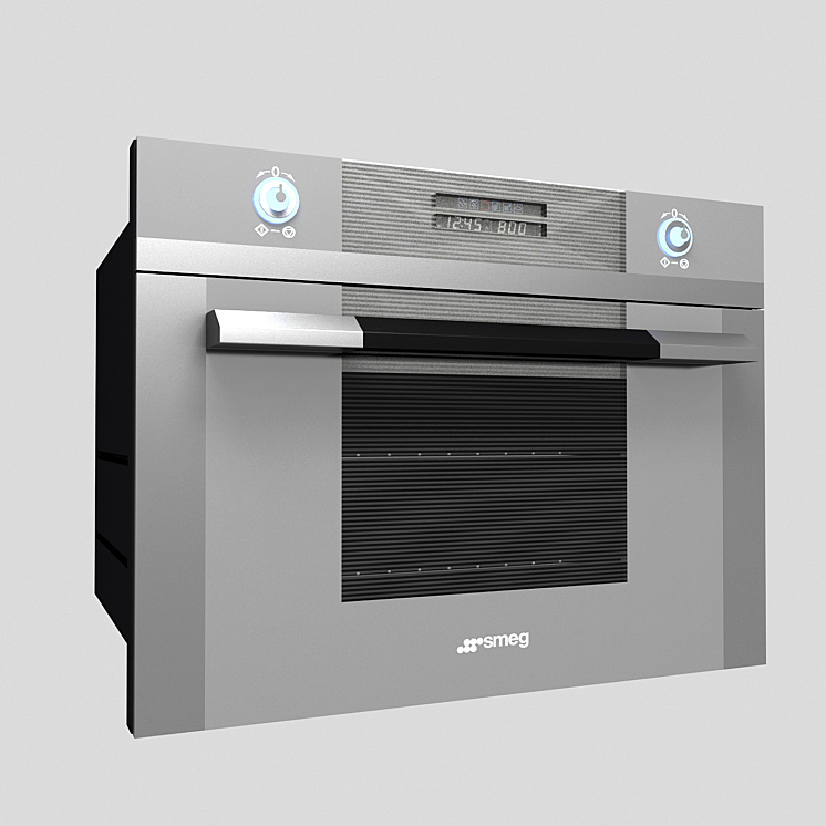 Microwave Smeg SC45M2 3DS Max - thumbnail 1