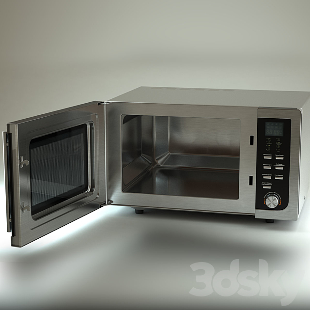 Microwave Supra 3DS Max Model - thumbnail 2