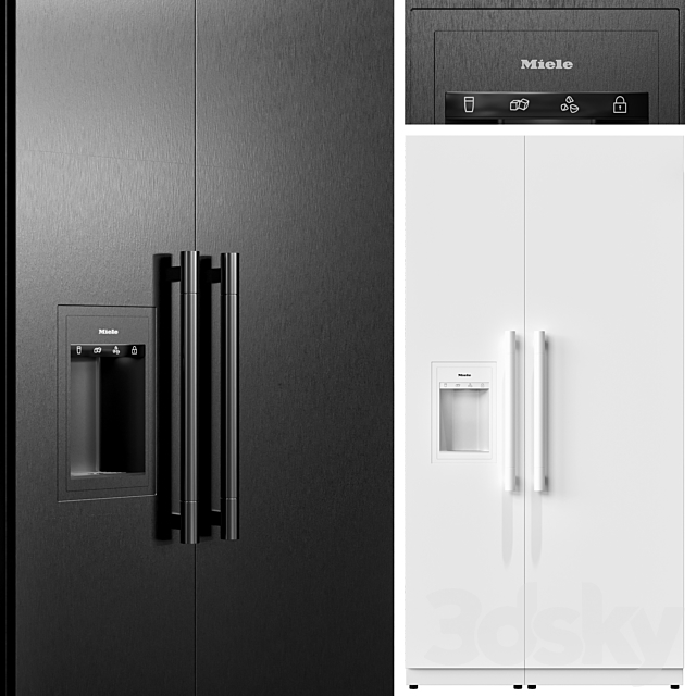 miele appliance collection 2 3DSMax File - thumbnail 3