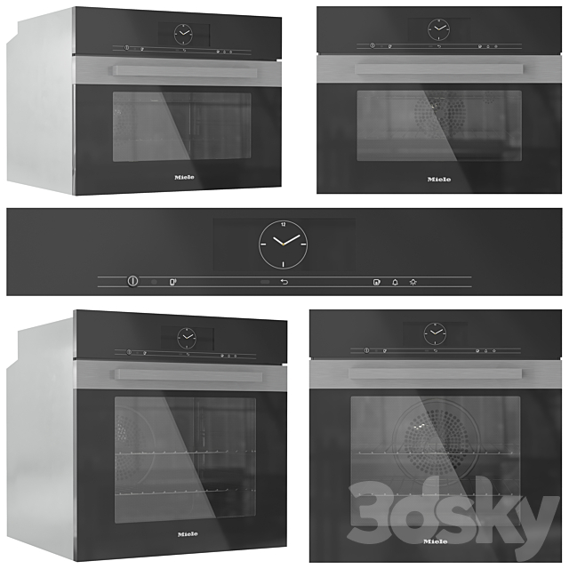 Miele Appliance Collection Set 02 3ds Max - thumbnail 3