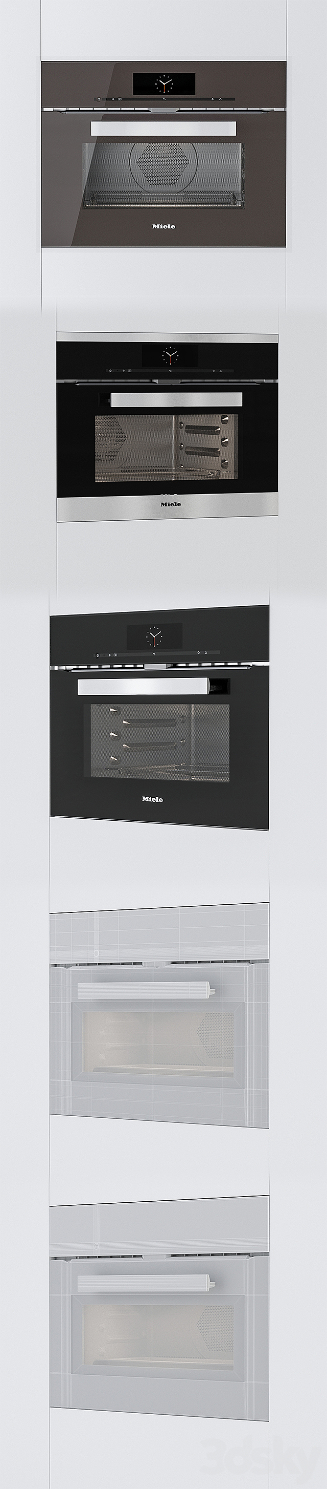 Miele H 6800 BM 3DSMax File - thumbnail 2