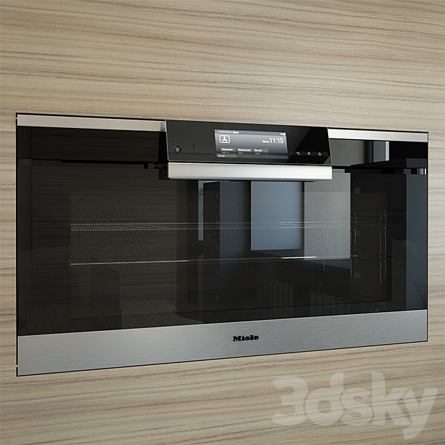 Miele H6890 BP Oven 90 cm 3DSMax File - thumbnail 1