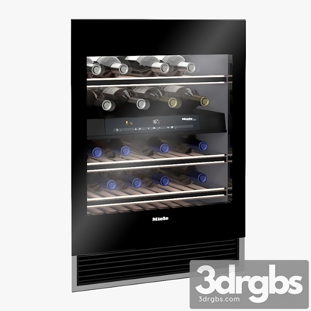 Miele kwt 6322 ug built-under wine conditioning unit 2 3dsmax Download - thumbnail 1