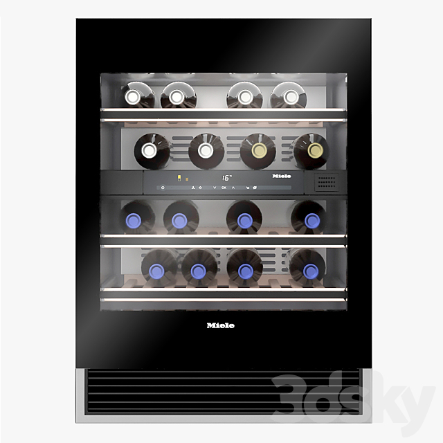 Miele KWT 6322 UG Built-under wine conditioning unit 3DSMax File - thumbnail 2