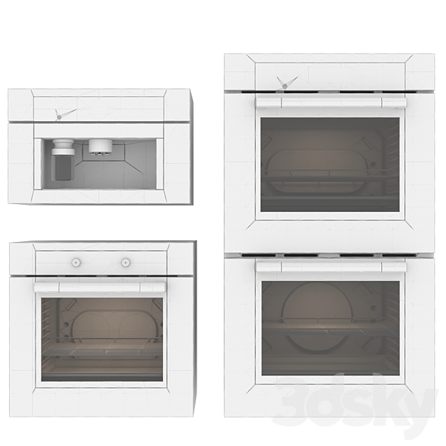 Miele set03 3DS Max Model - thumbnail 5