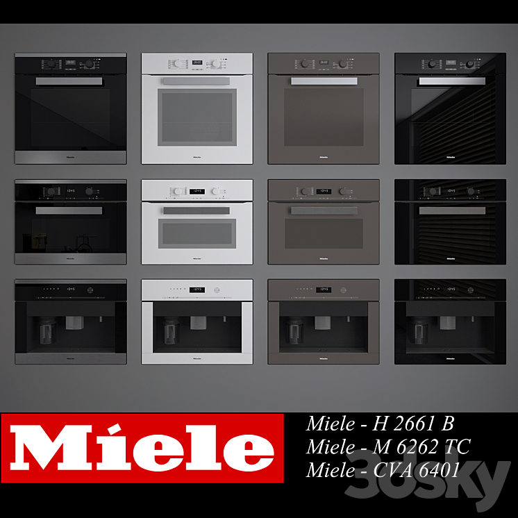 Miele Technology Set 3DS Max - thumbnail 1