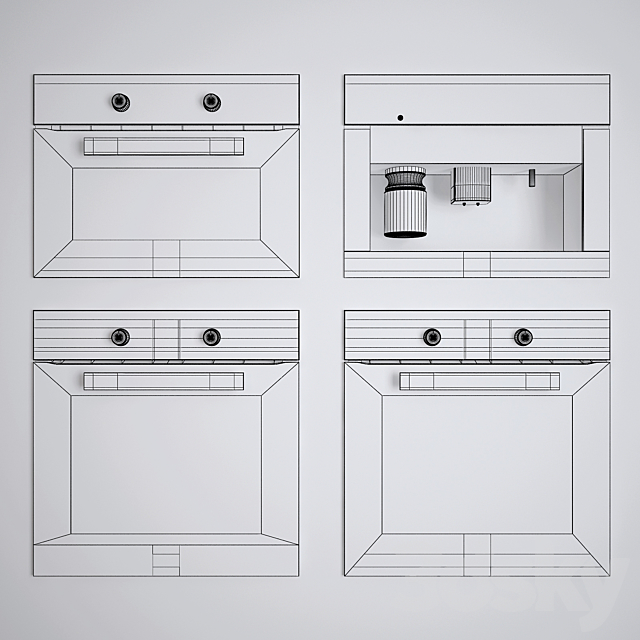 Miele Technology Set 3DSMax File - thumbnail 3