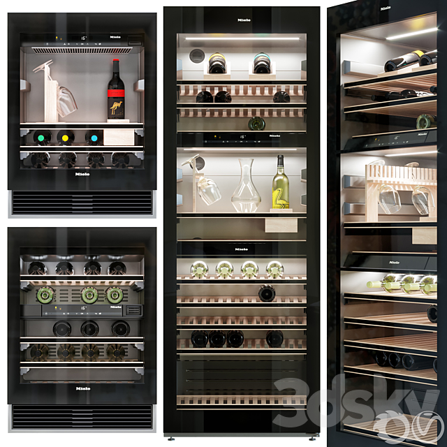 Miele Wine storage units 3DSMax File - thumbnail 1