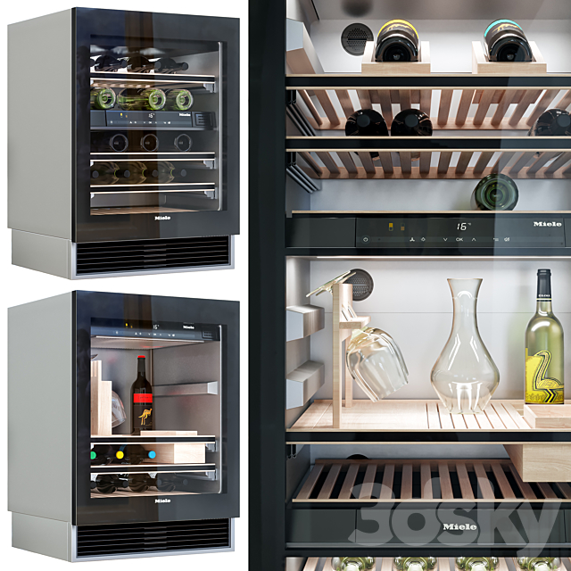 Miele Wine storage units 3DSMax File - thumbnail 2