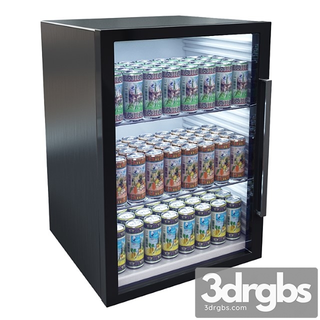 Mini fridge 2 3dsmax Download - thumbnail 1