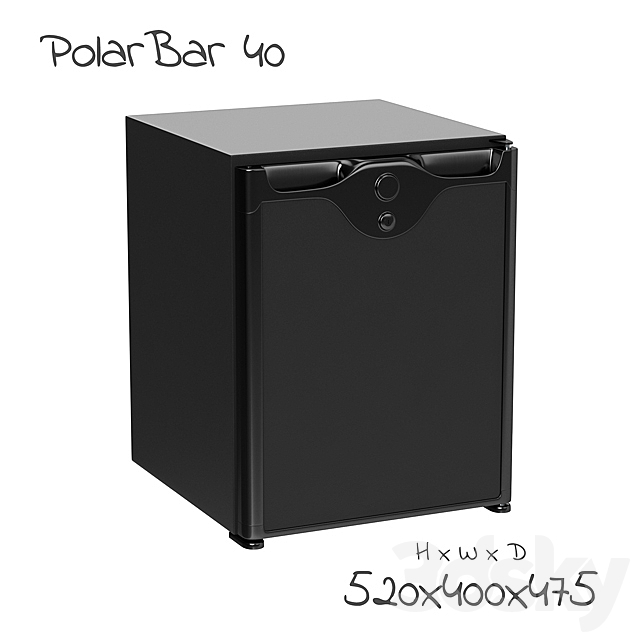 Minibar PB Standard 3ds Max - thumbnail 1