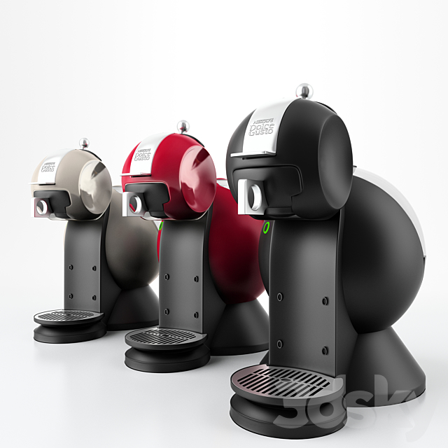 Nescafe Dolce Gusto Krups 3ds Max - thumbnail 1