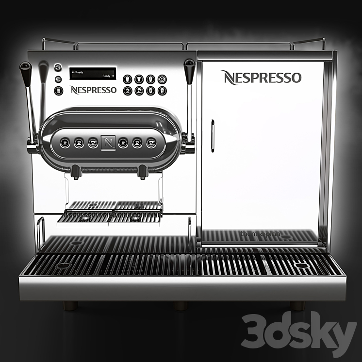 Nespresso Aguila 220 3DS Max Model - thumbnail 3