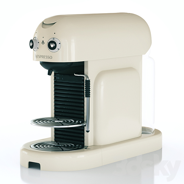 Nespresso Delonghi EN 450.CW 3DSMax File - thumbnail 2