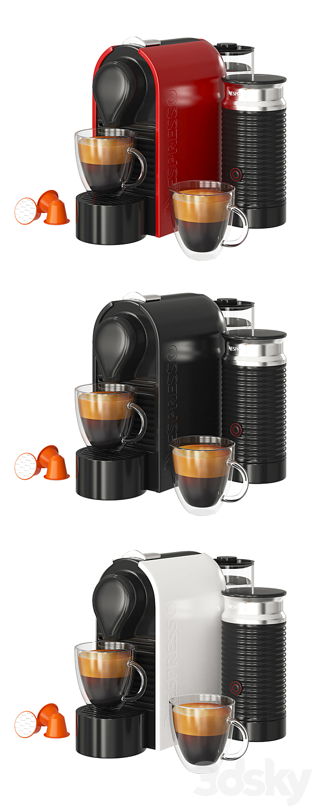 Nespresso Krups 3DS Max Model - thumbnail 2