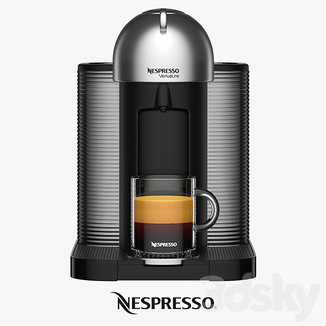 Nespresso VertuoLine Coffee and Espresso Maker 3DSMax File - thumbnail 1