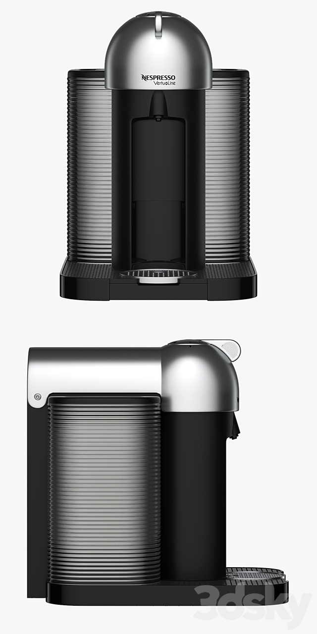 Nespresso VertuoLine Coffee and Espresso Maker 3DSMax File - thumbnail 2