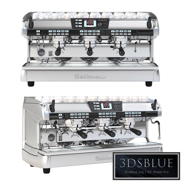 Nuova Simonelli Aurelia II Digit (2gr \/ 3gr \/ 4gr) 3DS Max - thumbnail 3