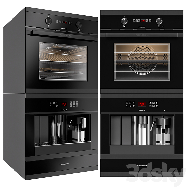 Oven 02 3DS Max - thumbnail 1