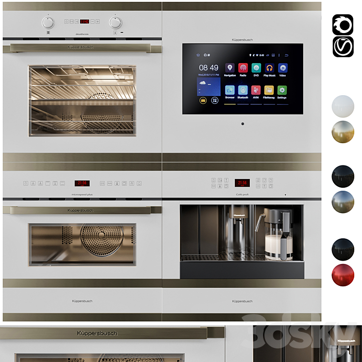 Oven 3DS Max - thumbnail 1