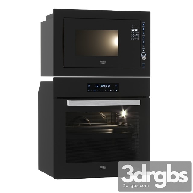 Oven and microwave beko mgb25333bg bim24400zgcs - thumbnail 1