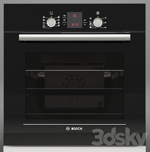 oven bosch hbg 43t460 3DSMax File - thumbnail 1