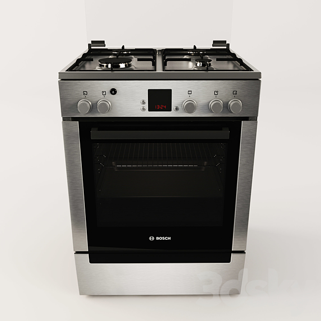 Oven Bosch HGG 245 255 R 3DSMax File - thumbnail 2