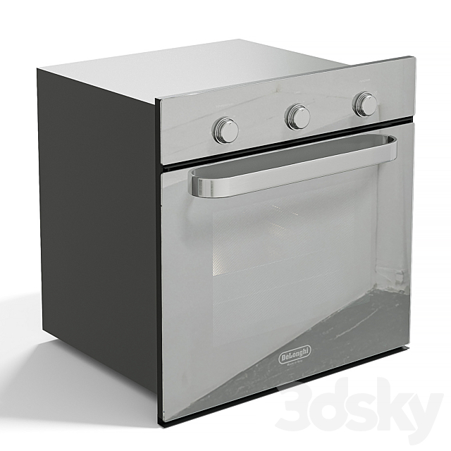 oven DeLonghi DVX 6 PPX 3DSMax File - thumbnail 3