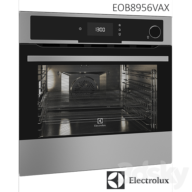 Oven Electrolux EOB8956VAX 3DS Max Model - thumbnail 1