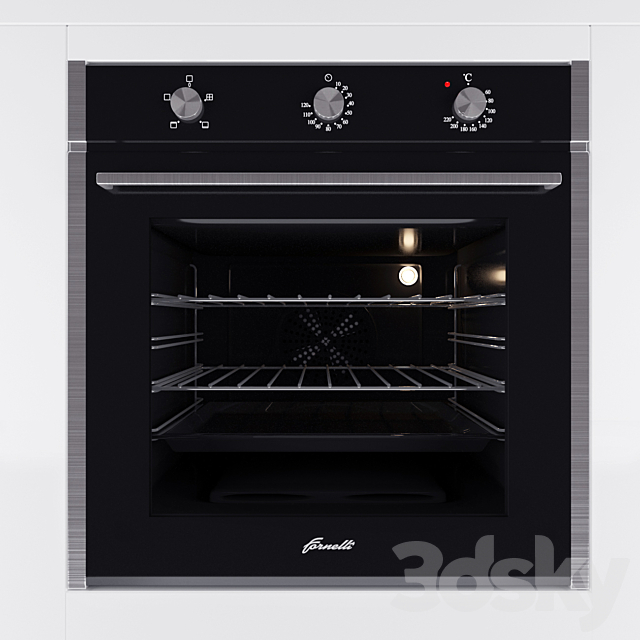 Oven Fornelli Soprano 3DSMax File - thumbnail 1