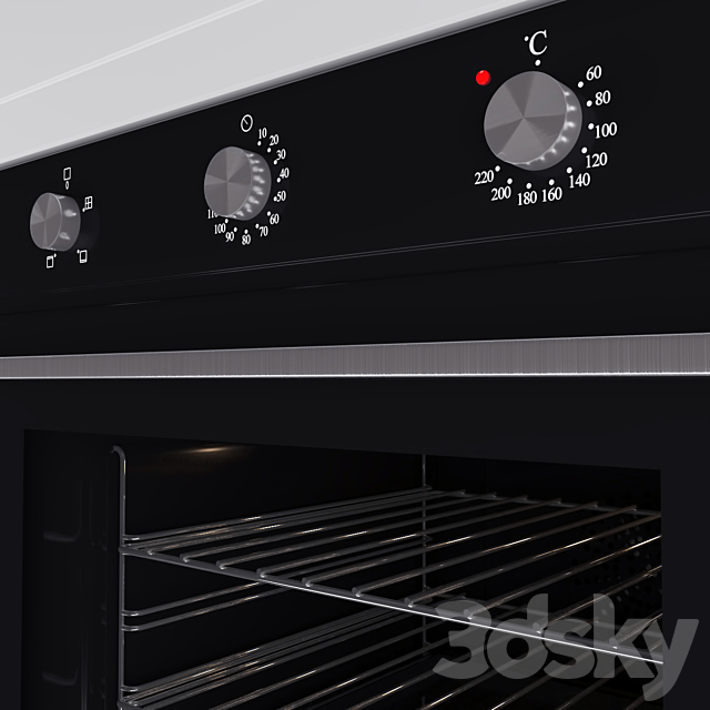 Oven Fornelli Soprano 3DSMax File - thumbnail 3