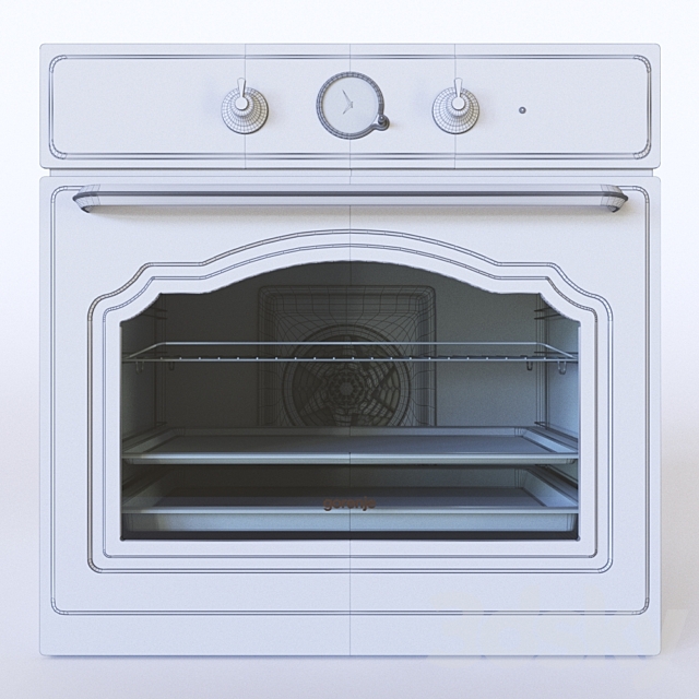 Oven Gorenje BO53CLI 3DSMax File - thumbnail 3