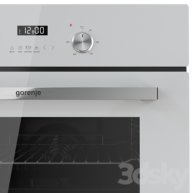 Oven Gorenje BO6737E03AWG 3DS Max Model - thumbnail 3