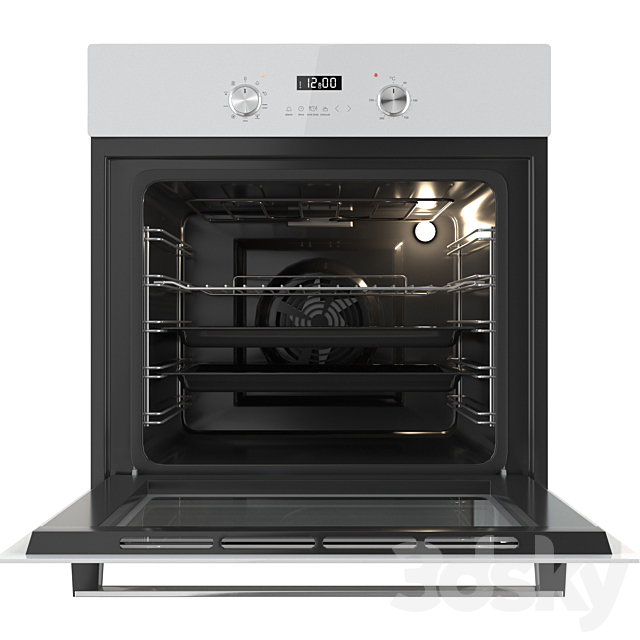 Oven Gorenje BO6737E03AWG 3DS Max Model - thumbnail 5