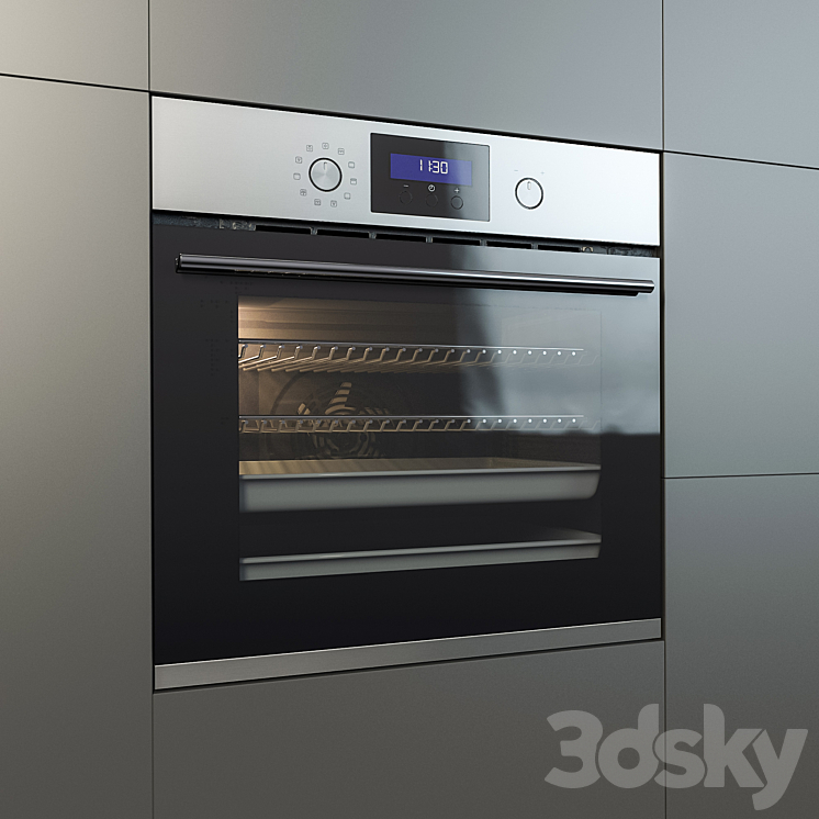 Oven IKEA MIRAKULOS 3DS Max - thumbnail 1