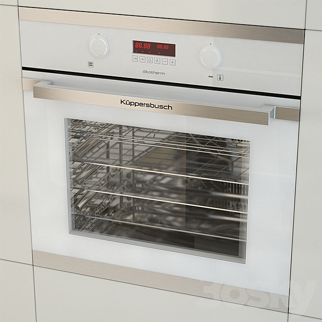 Oven Kuppersbusch EEB 6360 3DS Max Model - thumbnail 2