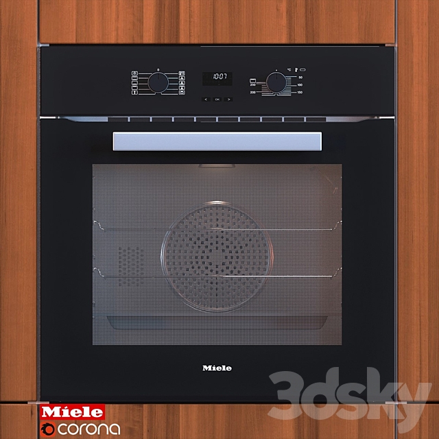 Oven Miele H2661BP 3DSMax File - thumbnail 1