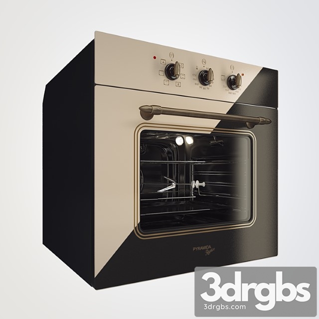 Oven Pyramid F 64 Ivory Rustico 2 3dsmax Download - thumbnail 1