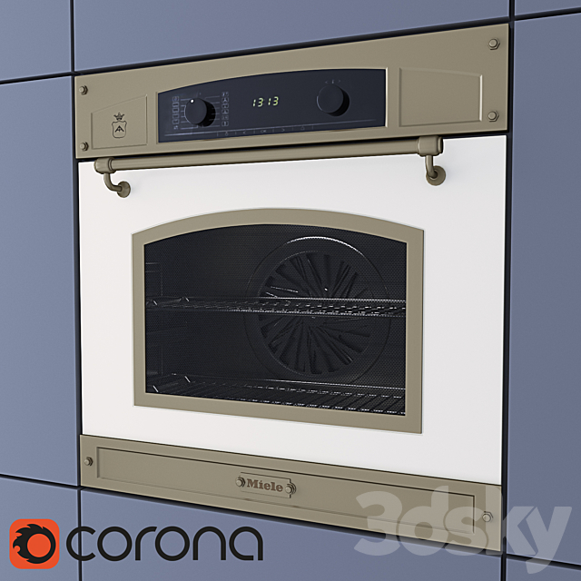 Oven Restart EFE601 3DSMax File - thumbnail 1