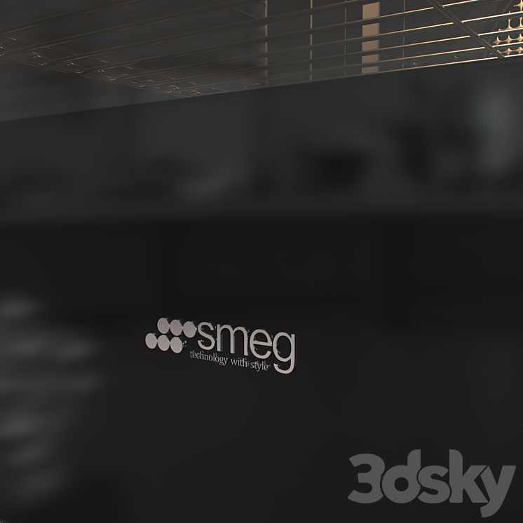 Oven Smeg SFP140N 3DS Max - thumbnail 2