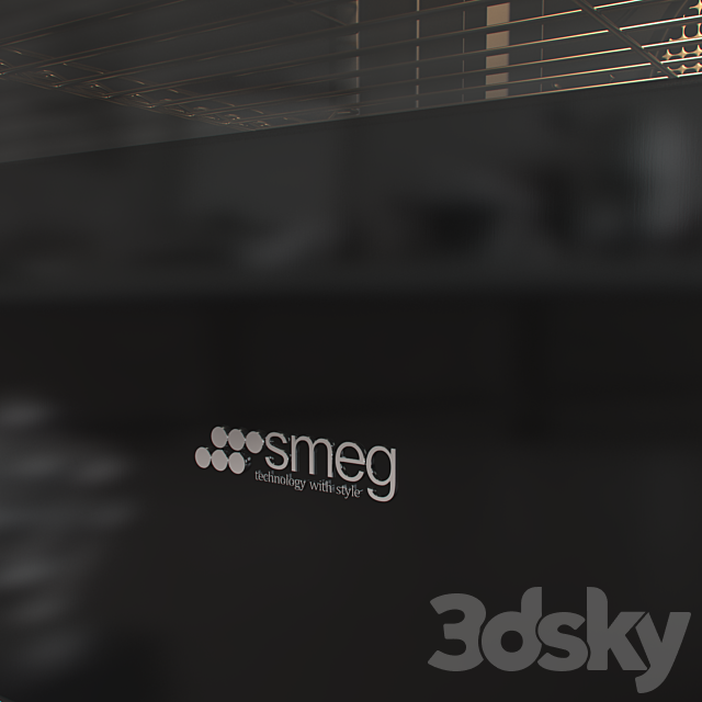 Oven Smeg SFP140N 3DSMax File - thumbnail 2