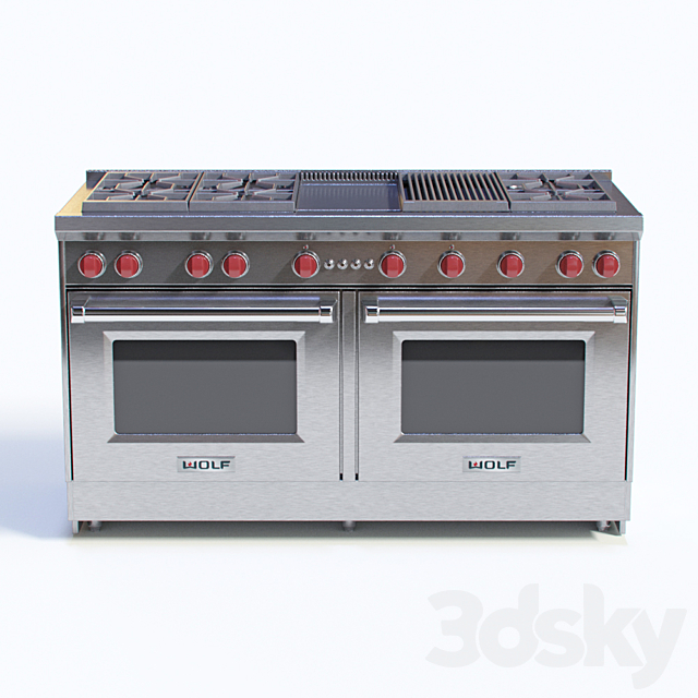 Oven Wolf GR606CG 3DSMax File - thumbnail 1