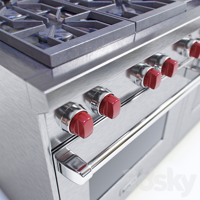 Oven Wolf GR606CG 3DSMax File - thumbnail 2