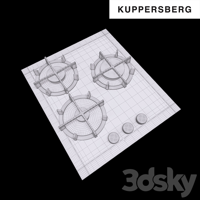 Panel Kuppersberg FQ4TGS 3DSMax File - thumbnail 3