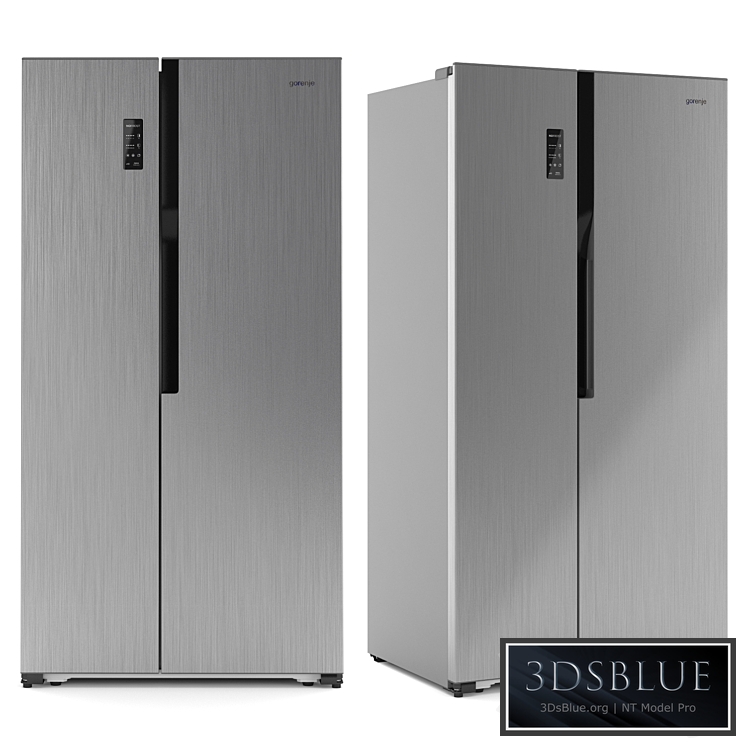 Refrigerator Gorenje NRS9181MX 3DS Max - thumbnail 3