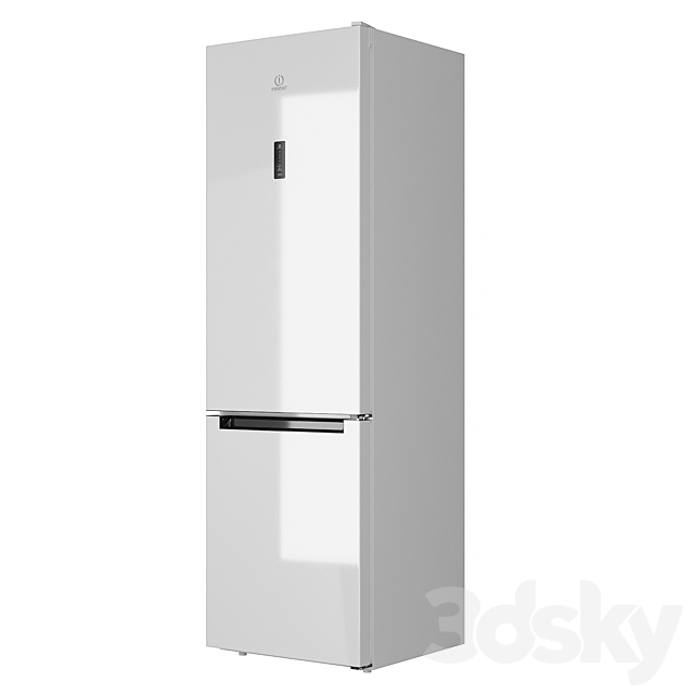 Refrigerator Indesit DF 5200 W 3DSMax File - thumbnail 2