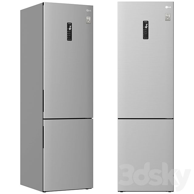 Refrigerator LG DoorCooling 3DSMax File - thumbnail 2