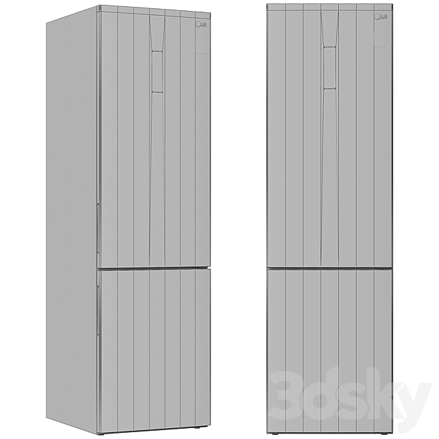 Refrigerator LG DoorCooling 3DSMax File - thumbnail 5