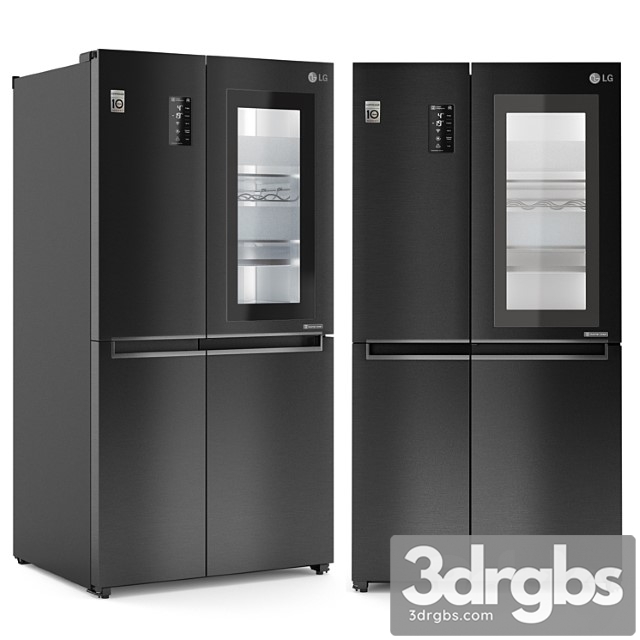 Refrigerator lg gc-q247cbdc 2 3dsmax Download - thumbnail 1