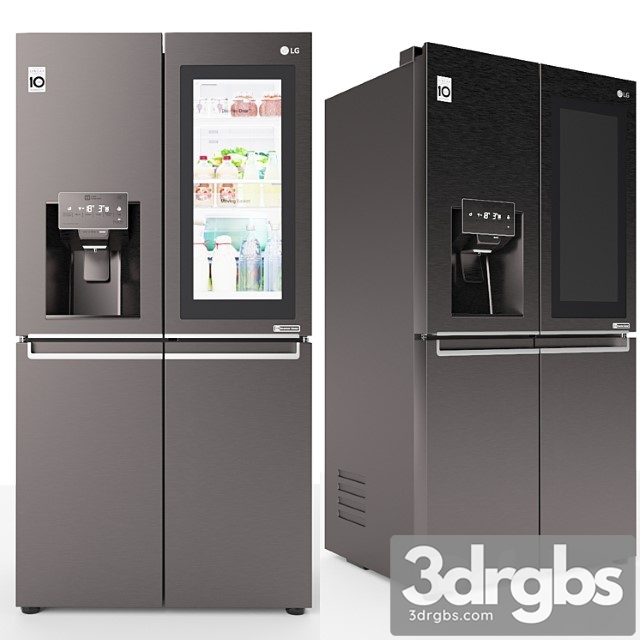 Refrigerator lg gr-x24ftksb - thumbnail 1